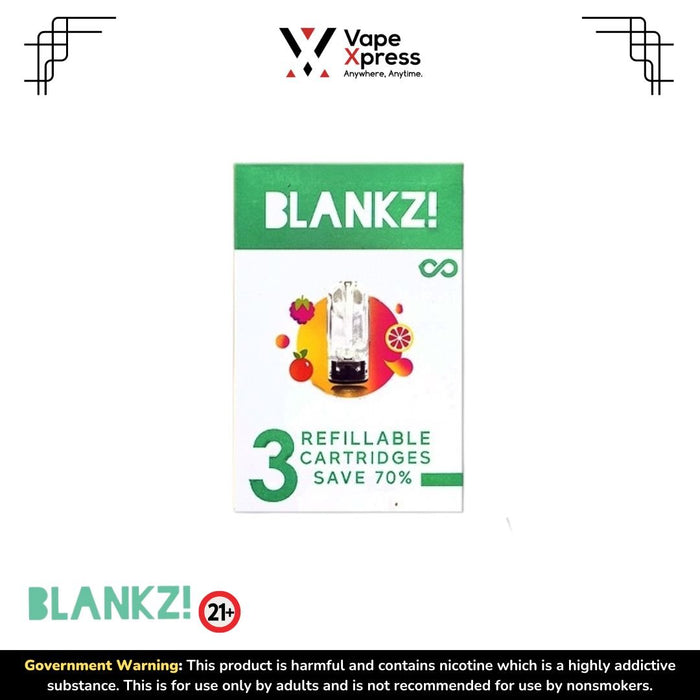 Blankz! Refillable Pods (For RELX Infinity/ Classic/ JUUL) - Blankz Relx Infinity - Vape Juice & E Liquids - VapeXpress
