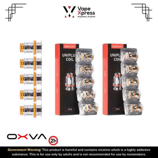 OXVA Uniplus Replacement Coils (Pack of 5) - 0.3ohm - 5pcs - Vape Accessories - VapeXpress