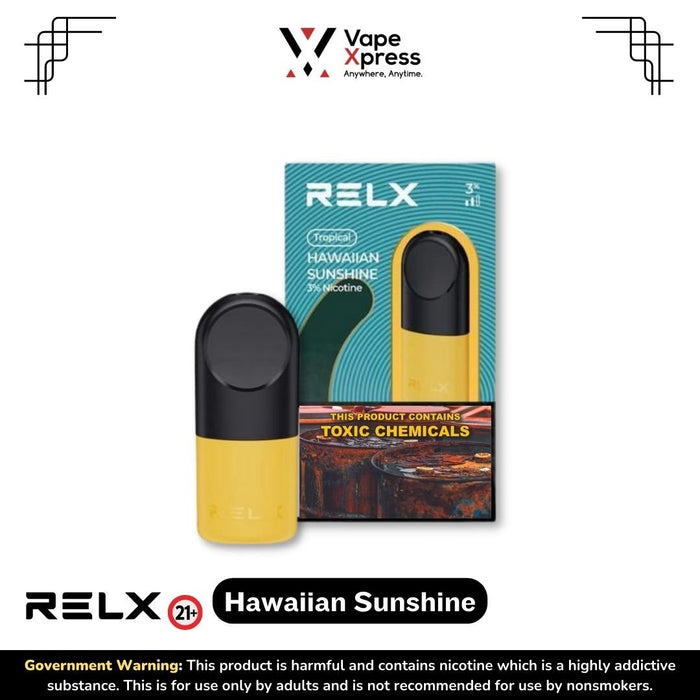 RELX Infinity Pods - Hawaiian Sunshine - Vape Juice & E Liquids - VapeXpress
