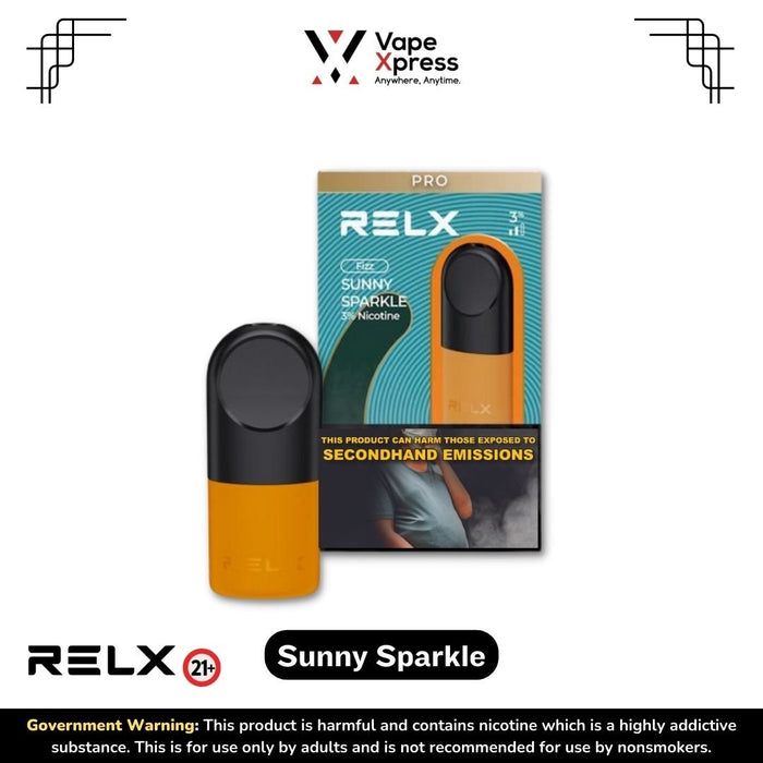 RELX Infinity Pods - Sunny Sparkle - Vape Juice & E Liquids - VapeXpress