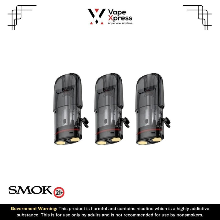 SMOK Solus 2 Replacement Pods (Pack of 3) - 0.9ohm Mesh - Vape Accessories - VapeXpress