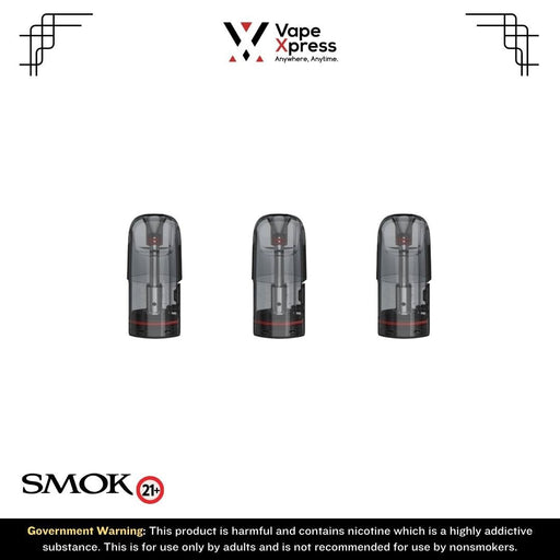 SMOK Solus 2 Replacement Pods (Pack of 3) - 0.9ohm Mesh - Vape Accessories - VapeXpress
