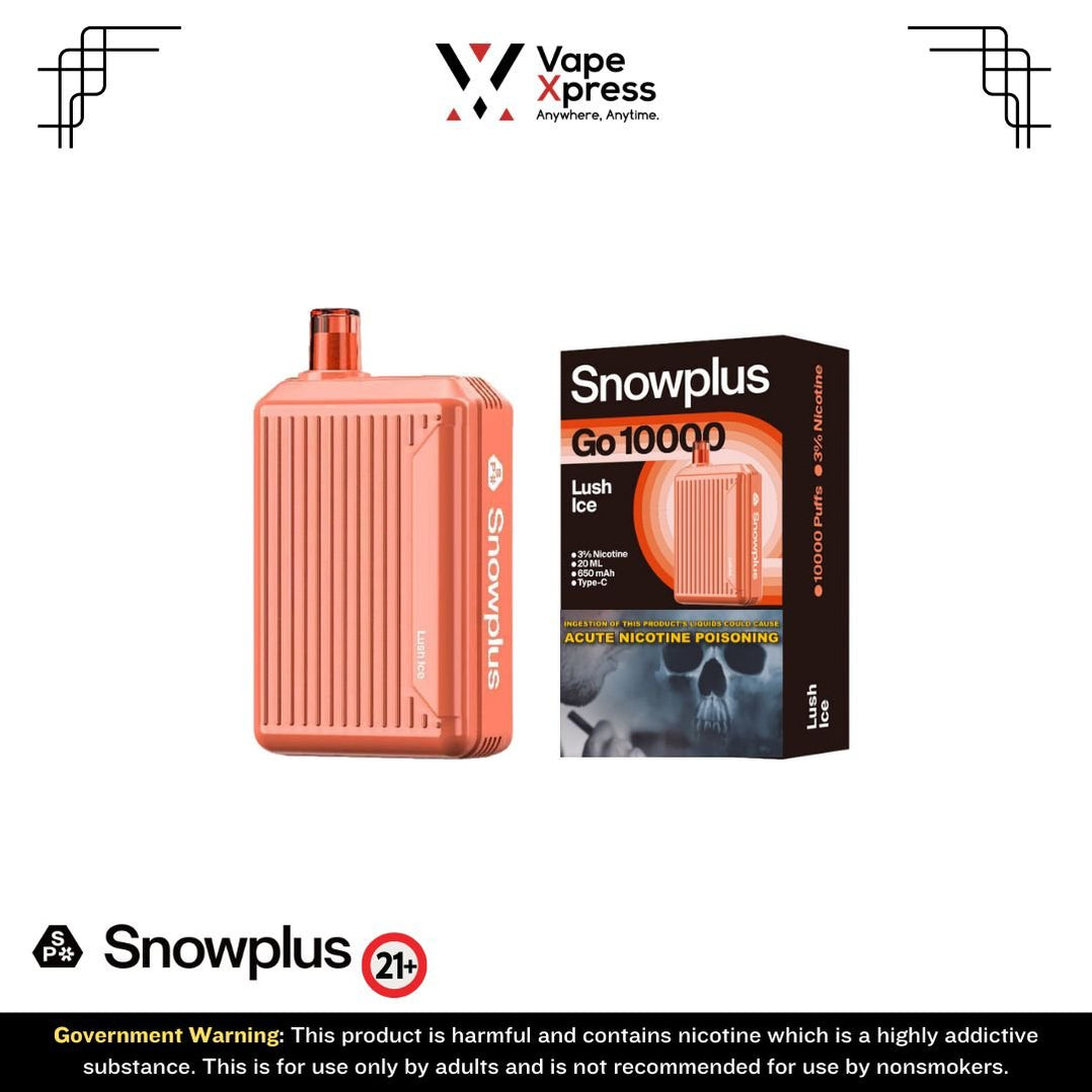 Snowplus GO 10000 Disposable Vape 10,000 Puffs — VapeXpress