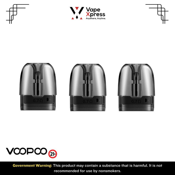 Voopoo Argus P1 Pod Replacement Cartridge 0.7ohm (3-Pack) - 0.7ohm (3-Pack) - Vape Accessories - VapeXpress