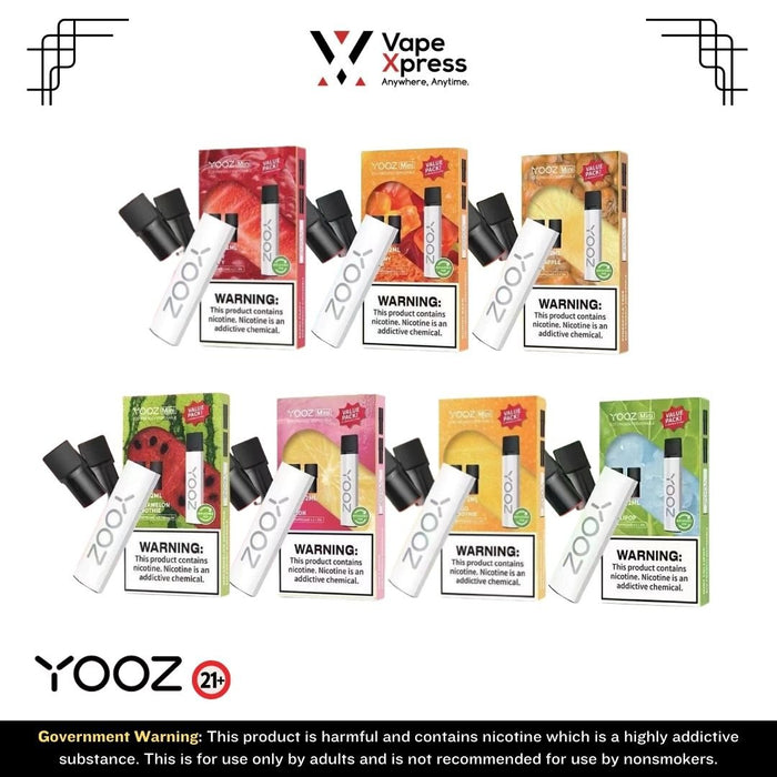 YOOZ Mini Value Pack (1 Yooz Mini Device + 2 Pods) - Banana Smoothie - Pod Kits - VapeXpress