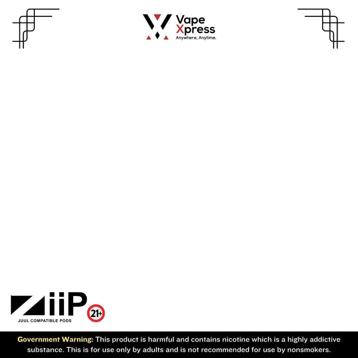ZiiP Refillable Pods (Pack of 4) - 5% Nicotine - Strawberry - Vape Juice & E Liquids - VapeXpress